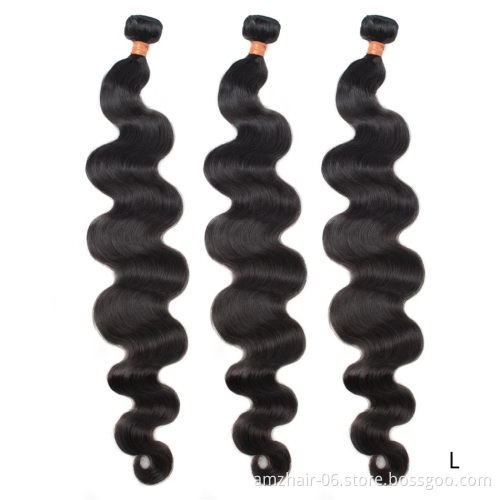 10A Body Wave Human Hair Bundles Cheap Wholesale Raw Indian Cuticle Aligned Remy Human Hair Double Weft Bundle Extension Vendor